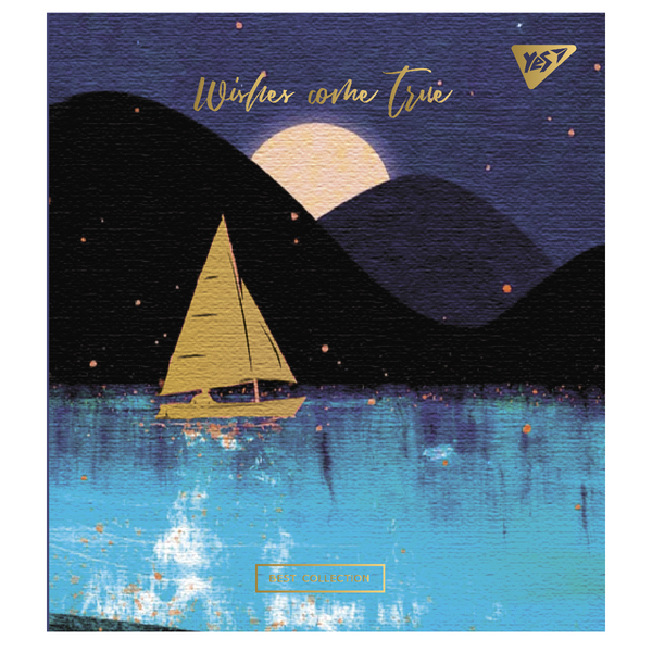 Набір зошитів Yes Wishes come true А5, в клітинку, 48 аркушів, 5 шт. (766865) - Pampik - 4