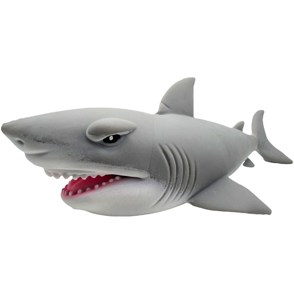 Стретч-іграшка #sbabam у вигляді тварини Гігантська акула, білий (66/CN21-1) - Pampik