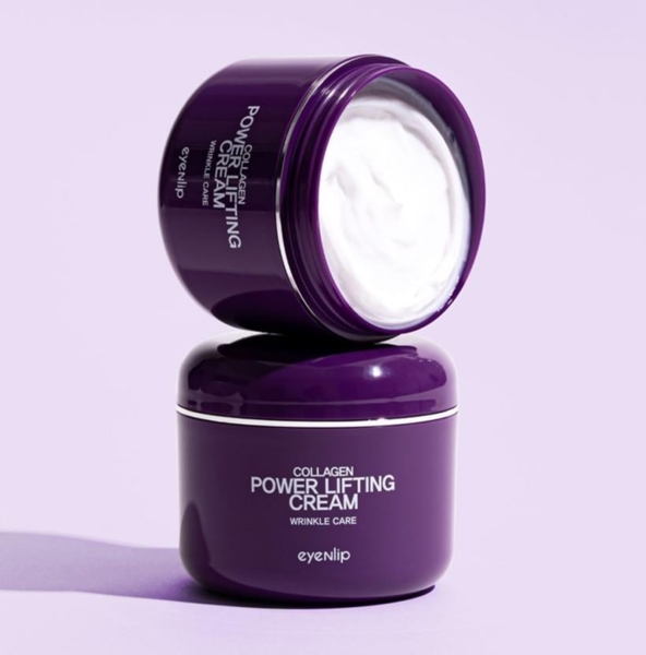 Крем-лифтинг для зоны вокруг глаз Eyenlip Collagen Power Lifting с коллагеном 50 мл - Pampik - 2