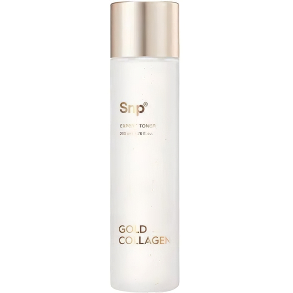 Тонер для обличчя SNP з золотом та колагеном 200 мл - Pampik