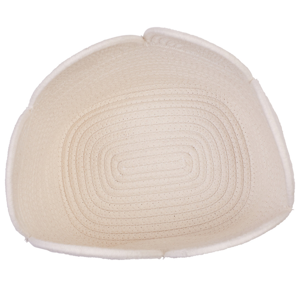 Кошик для іграшок Childhome Flower, 30x20x15 см, білий (CCBAFL20) - Pampik - 5