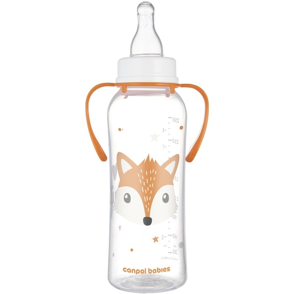 Пляшечка Canpol Babies Cute Animals, 250 мл. (11/845_ora) - Pampik - 2