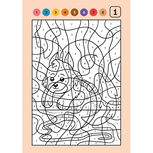 Раскраска 1 Вересня Рисуем по номерам 6+ 12 страниц (742962) - Pampik - 3