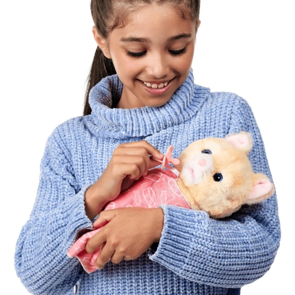 Інтерактивна іграшка Moose Кошеня-обіймашка Джинджер (26492) - Pampik - 6