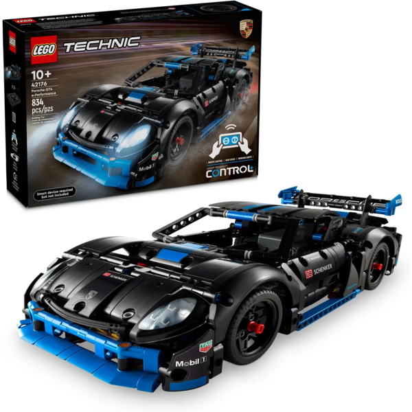 Конструктор LEGO Technic Автомобіль для перегонів Porsche GT4 e-Performance, 834 деталі (42176) - Pampik - 3