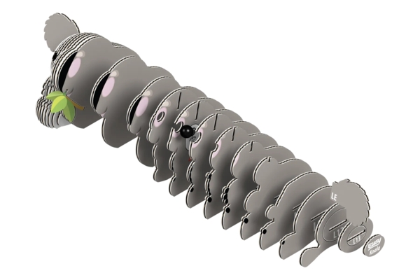 Збірна 3Д модель Eugy Зоопарк Коала (XEG-016) - Pampik - 2