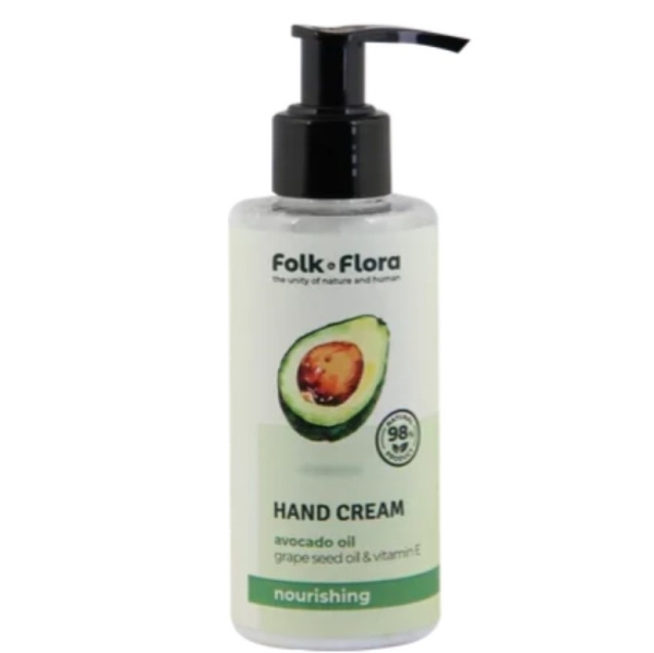 Крем для рук Folk&Flora Живильний 150 мл - Pampik