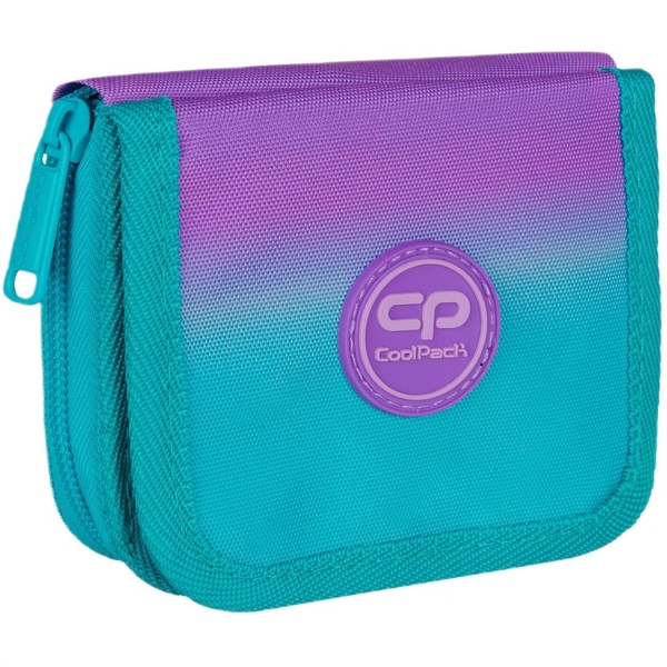 Кошелек на молнии CoolPack Hazel Blueberry 12x10x2 см (E55505/F) - Pampik