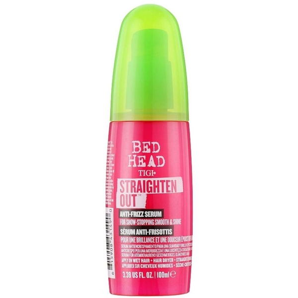 Сыворотка для выпрямления волос Tigi Bed Head Straighten Out Anti Frizz Serum, 100 мл - Pampik