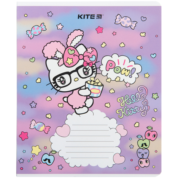 Набір зошитів Kite Hello Kitty А5 в лінію, 18 аркушів, 20 шт. (HK23-237) - Pampik - 3