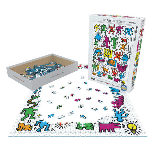 Пазл EuroGraphics Колаж. Кейт Харінг, 1000 елементів (6000-5513) - Pampik - 3