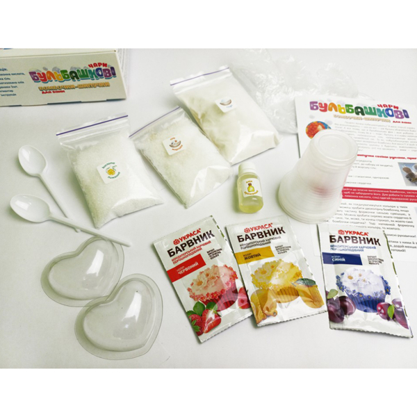 Набір для творчості Зірка Бульбашкові чари. Бомбочки-шипучки (507824) - Pampik - 5