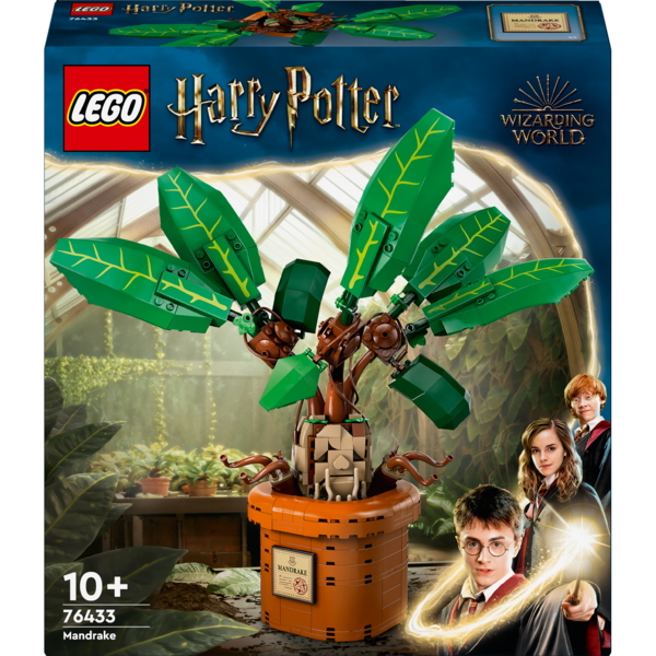 Конструктор LEGO Harry Potter Корінь мандрагори, 579 деталей (76433) - Pampik