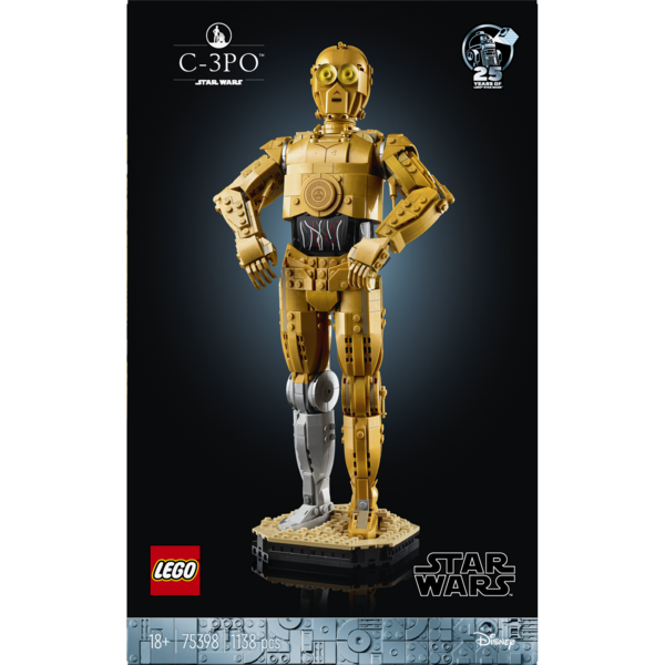 Конструктор LEGO Star Wars C-3PO, 1138 деталей (75398) - Pampik