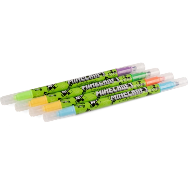 Маркери для малювання Yes Minecraft Змінюють колір, 4 шт. (390713) - Pampik - 3
