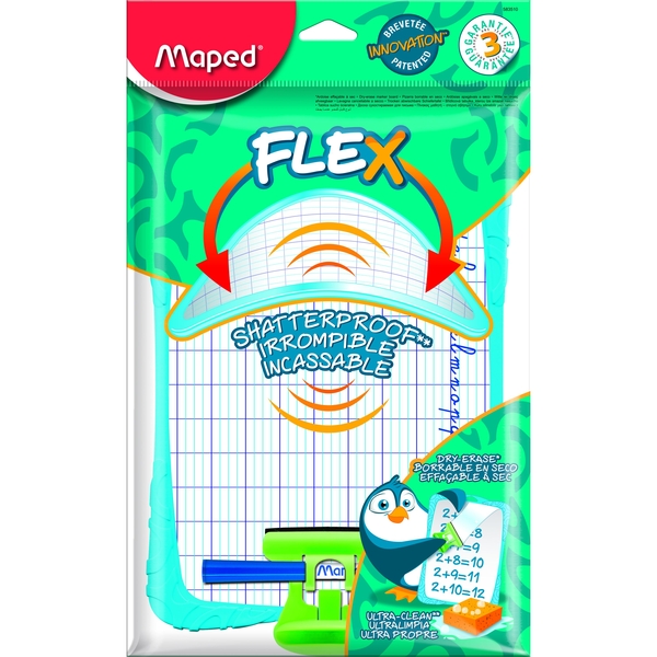 Доска для рисования Maped Shatterproof двухсторонняя 27.5х19.7 см в ассортименте (MP.583510) - Pampik - 5