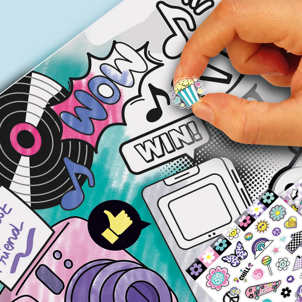 Набор для творчества Canal Toys DIY Style 4 Ever Скрапбукинг Раскраска (OFG288) - Pampik - 5