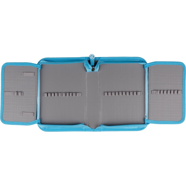 Пенал Yes UFO HP-04 твердый, одинарный с двумя клапанами, синий (533594) - Pampik - 5