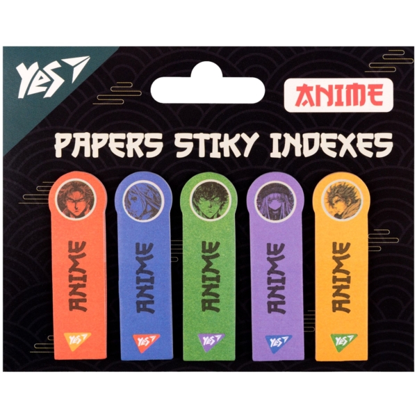 Індекси паперові Yes Anime 55х15 мм 100 шт. (170415) - Pampik