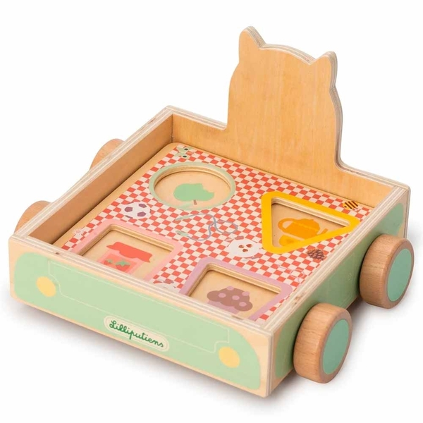 Каталка з сортером Lilliputiens Вовк Луї (83470) - Pampik - 7