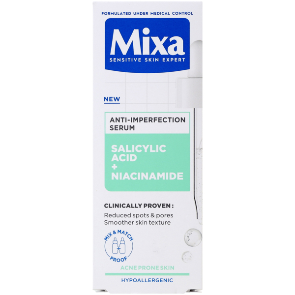 Сыворотка Mixa для проблемной чувствительной кожи лица 30 мл - Pampik