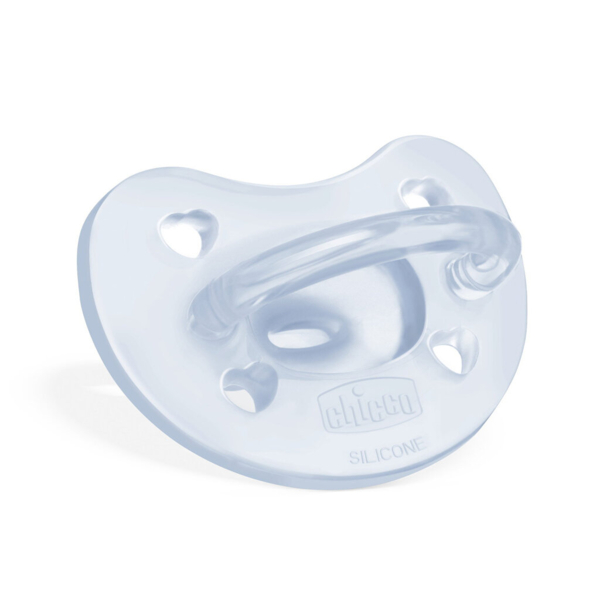 Пустушка Chicco PhysioForma Soft, силікон, 0-6 міс., 1 шт., блакитна (73091.94) - Pampik - 3