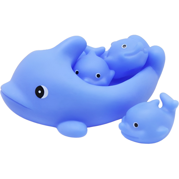 Набор игрушек для купания Bibi Toys Кит 4 шт. (760899BT) - Pampik