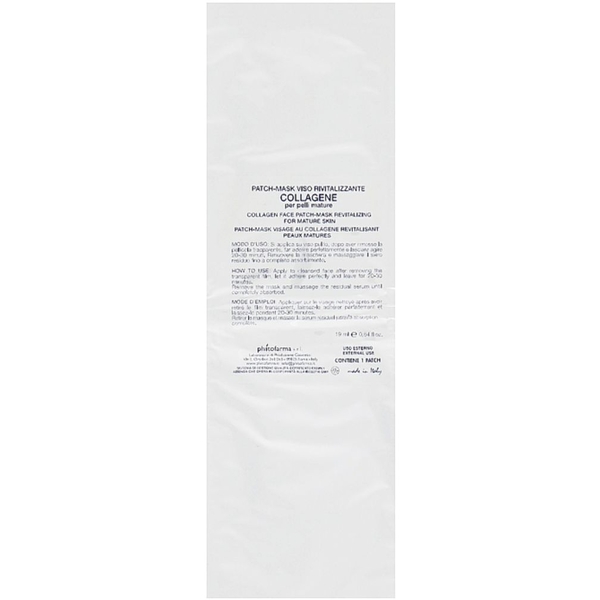 Патч для обличчя, шиї та зони декольте Phyto Sintesi антивіковий з колагеном 1 шт. (PST049/1) - Pampik