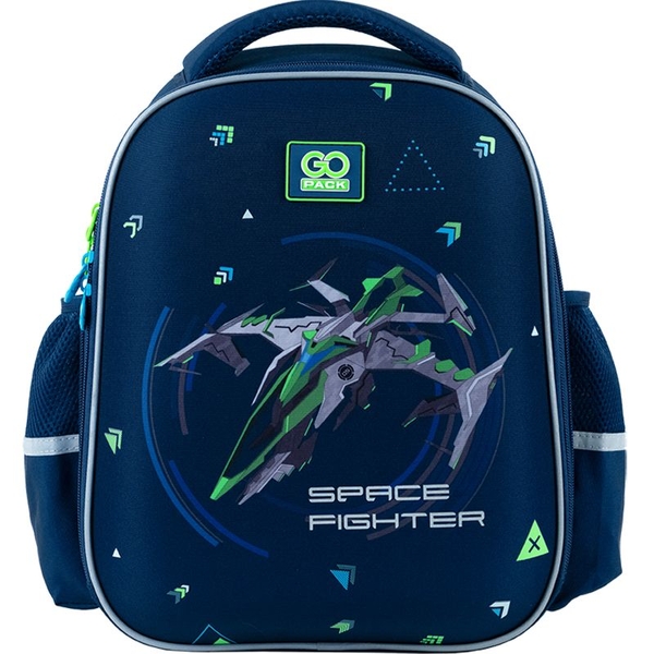 Рюкзак GoPack Education напівкаркасний GO24-165S-4 In Space - Pampik