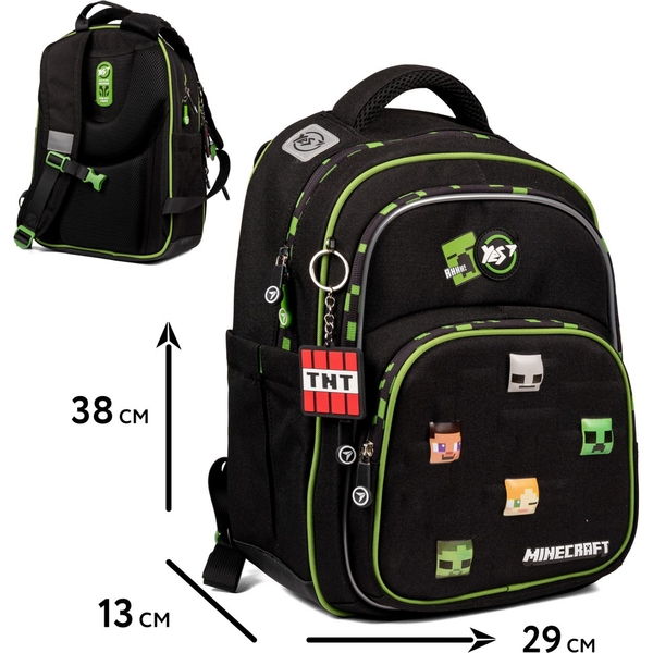 Школьный рюкзак Yes S-91 Minecraft (559753) - Pampik - 26