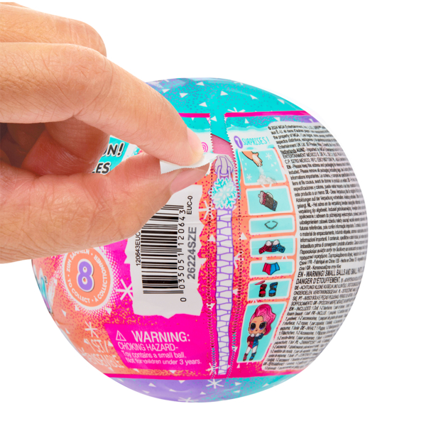 Ігровий набір з лялькою L.O.L. Surprise! Сніжна зима, в асортименті (120643) - Pampik - 2