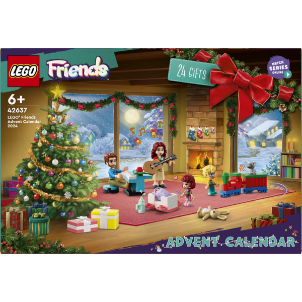 Конструктор LEGO Friends Новорічний календар 2024, 272 деталі (42637) - Pampik
