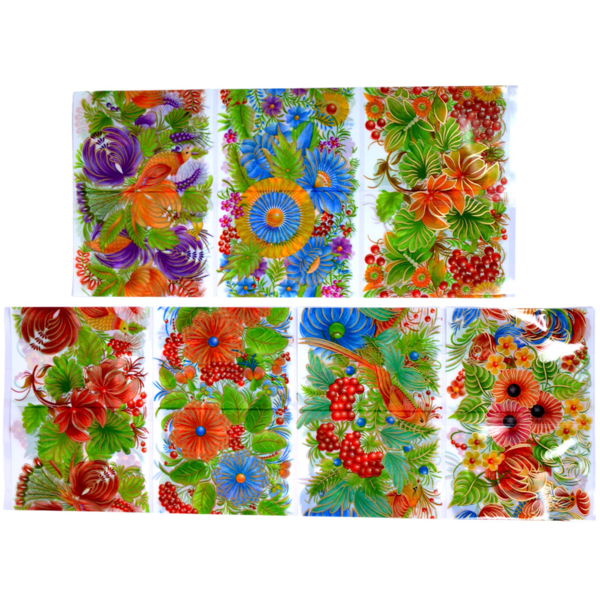 Термоусадочная пленка для пасхальных яиц Цветы - Pampik