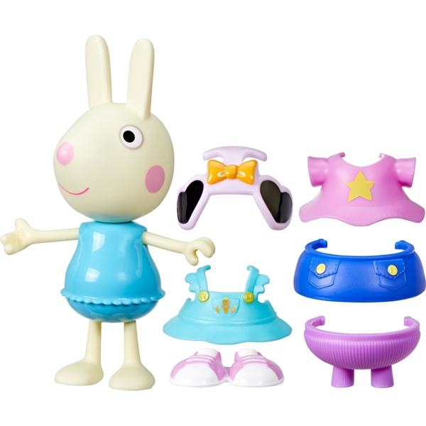 Ігровий набір Peppa Figurines Модна пригода Одягни Ребеку (G0329) - Pampik - 3