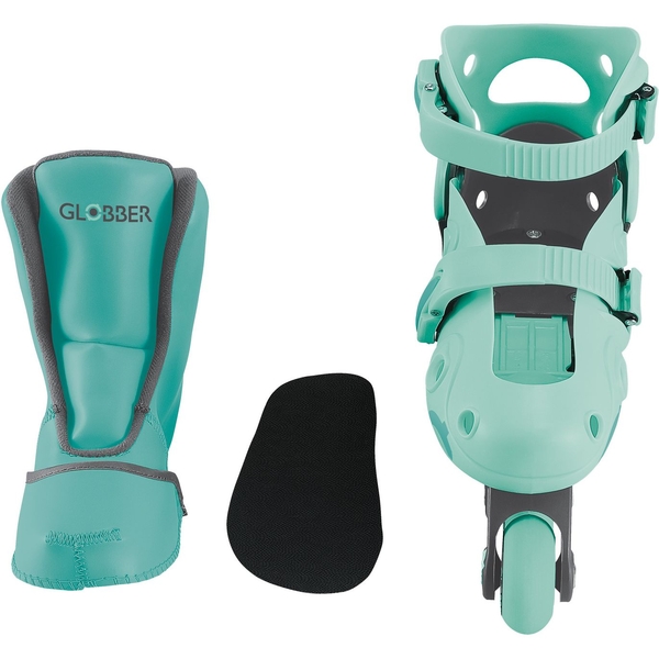 Роликовые коньки Globber Learning Skates 2 в 1, р.30-33, мятно-зеленый (783-206) - Pampik - 9