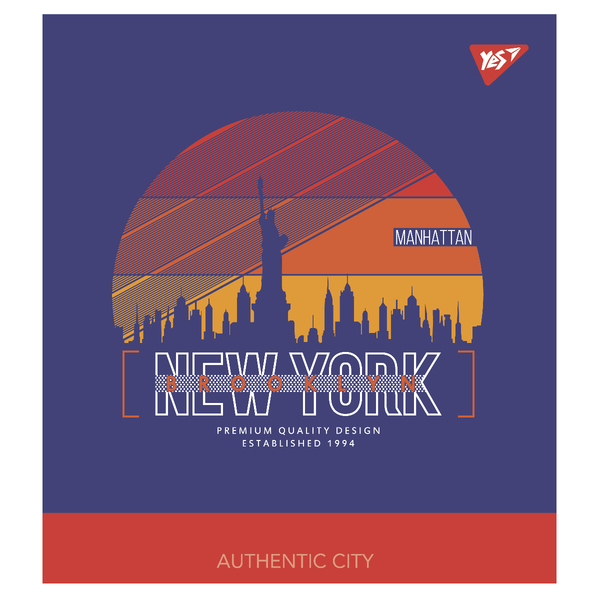 Набор тетрадей Yes Dream place А5, в клетку, 24 листа, 10 шт. (66839) - Pampik - 4