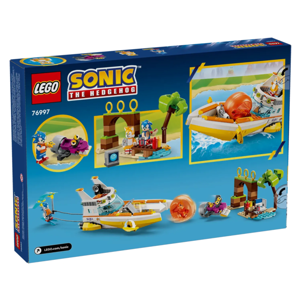 Конструктор LEGO Sonic The Hedgehog Човен із Пригод Тейлза, 393 деталі (76997) - Pampik - 8