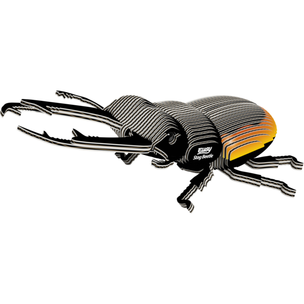 Збірна 3Д модель Eugy Зоопарк Жук-олень (XEG-114) - Pampik