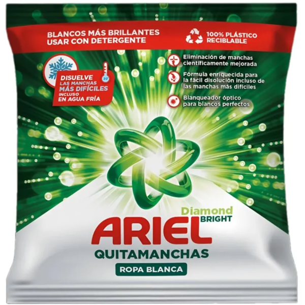 Кисневий плямовивідник Ariel White Diamond Bright, 150 г - Pampik