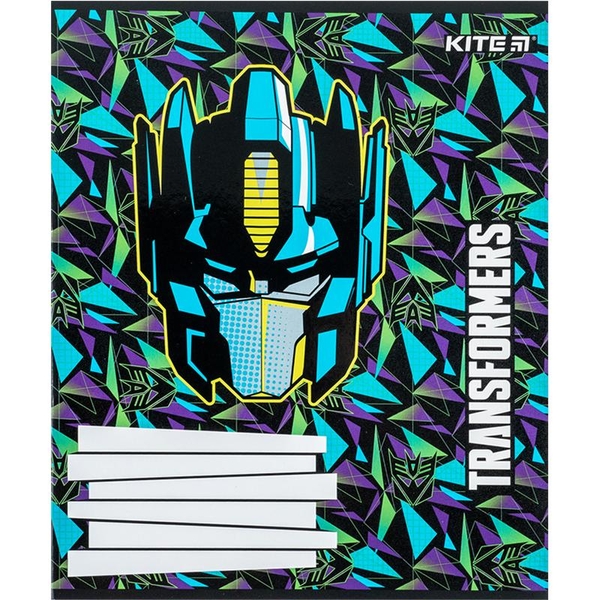Набір зошитів Kite Transformers А5, в косу лінію, 12 аркушів, 25 шт. (TF24-235) - Pampik - 3