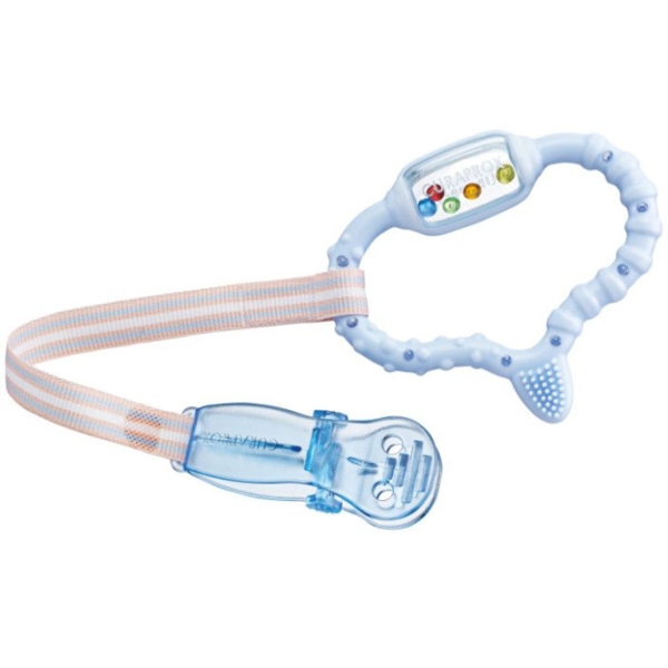 Прорезыватель для зубов Curaprox Baby голубой - Pampik - 3