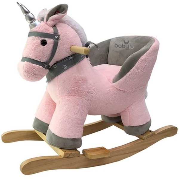 Гойдалка дитяча FreeON зі сидінням єдиноріг рожевий - Pampik