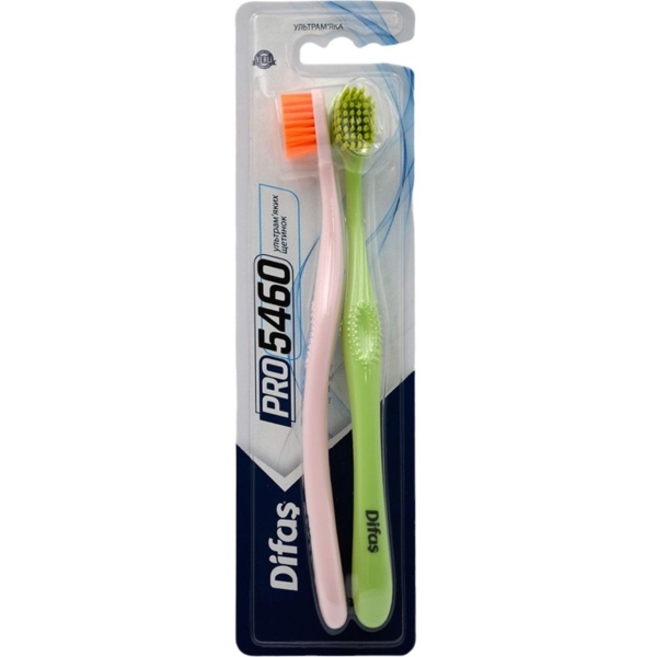 Комплект зубних щіток Difas Pro 5460, 2 шт., в асортименті - Pampik - 11