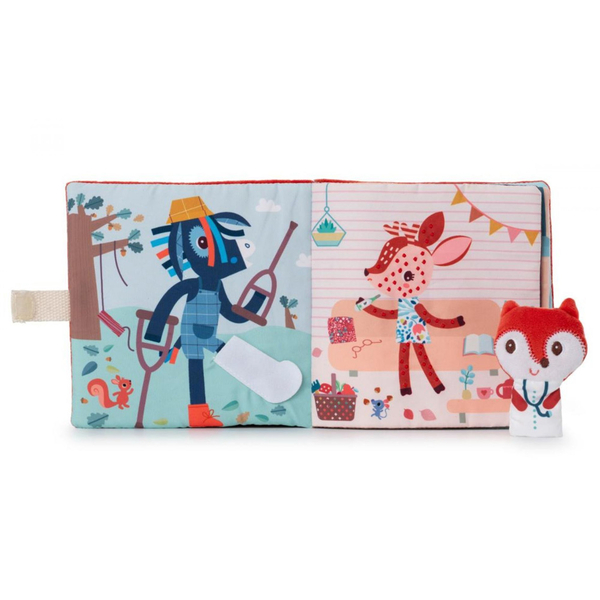 Развивающая мягкая книга Lilliputiens Врач Лисичка Алиса (83534) - Pampik - 8