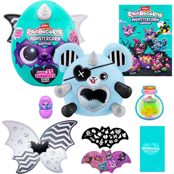 М'яка іграшка-сюрприз Rainbocorns-E Monstercorn Surprise (9297E) - Pampik