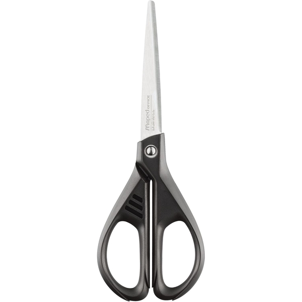 Ножиці офісні Maped Essentials Green 17 см чорні (MP.468010) - Pampik