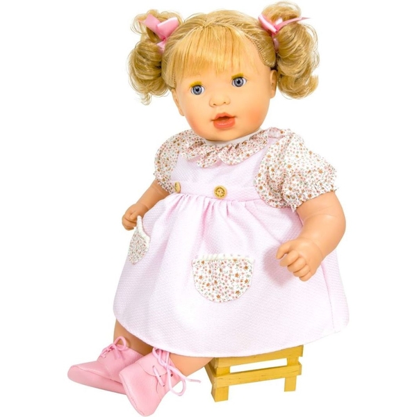 Лялька Nines d'Onil Claudia у рожевій сукні 55 см (5000) - Pampik