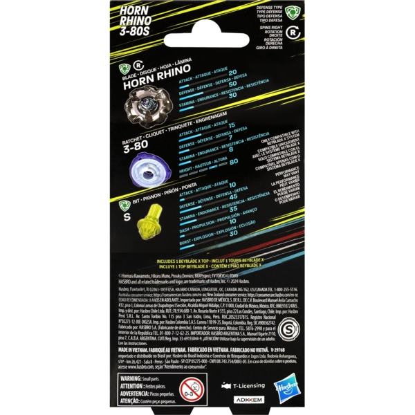 Іграшка-дзиґа Hasbro Beyblade X Booster Pack Set (F9590_G0192) - Pampik - 3