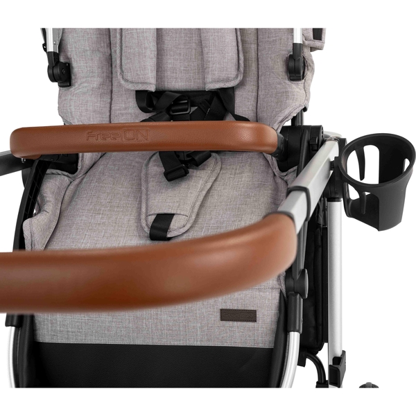 Универсальная коляска 3 в 1 FreeON Joy Grey (49676) - Pampik - 12