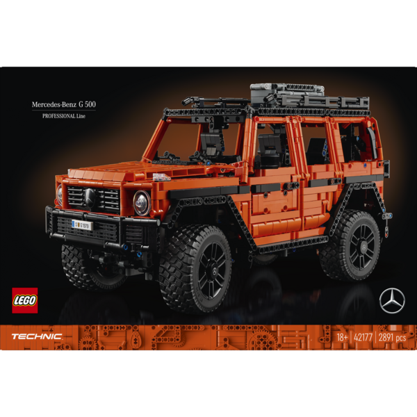 Конструктор LEGO Technic Mercedes-Benz G 500 PROFESSIONAL Line, 2891 деталь (42177) - Pampik